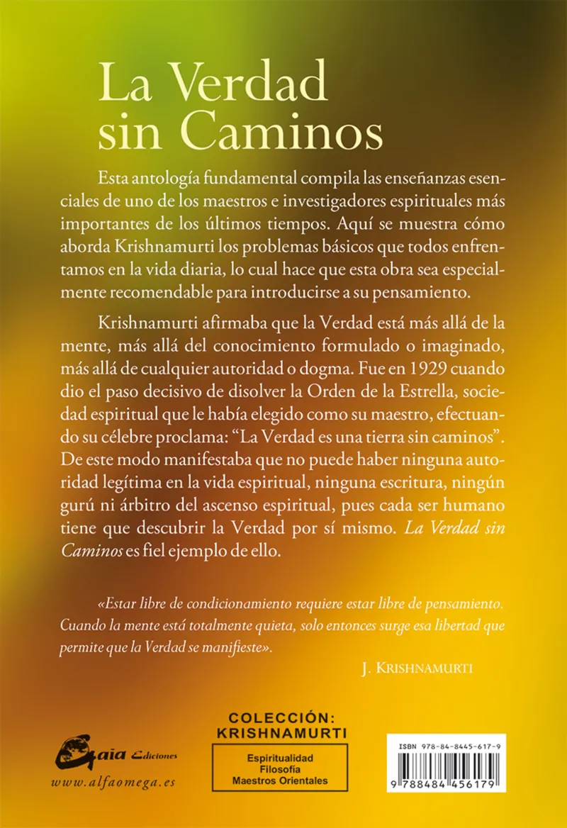 VERDAD SIN CAMINOS