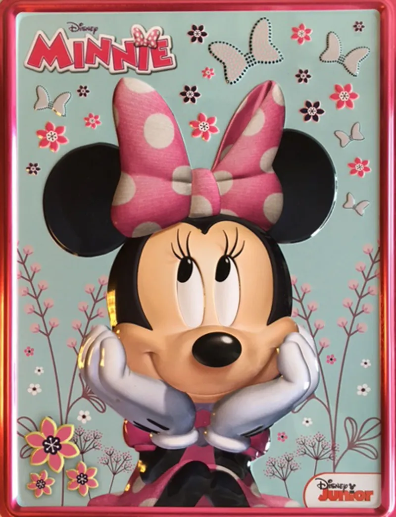MINNIE CAIXA METAL.LICA