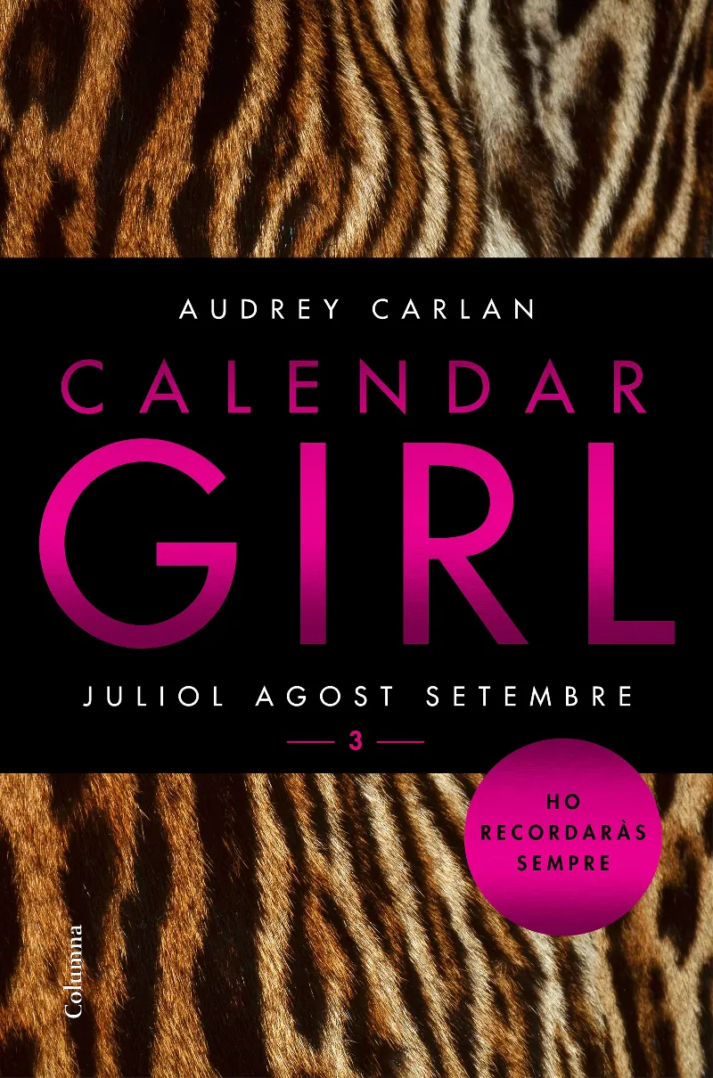 CALENDAR GIRL 3 -JULIOL AGOST SETEMBRE-