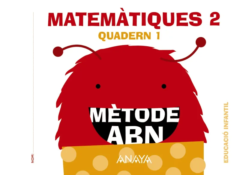 MATEMÀTIQUES ABN. NIVELL 2. QUADERN 1.