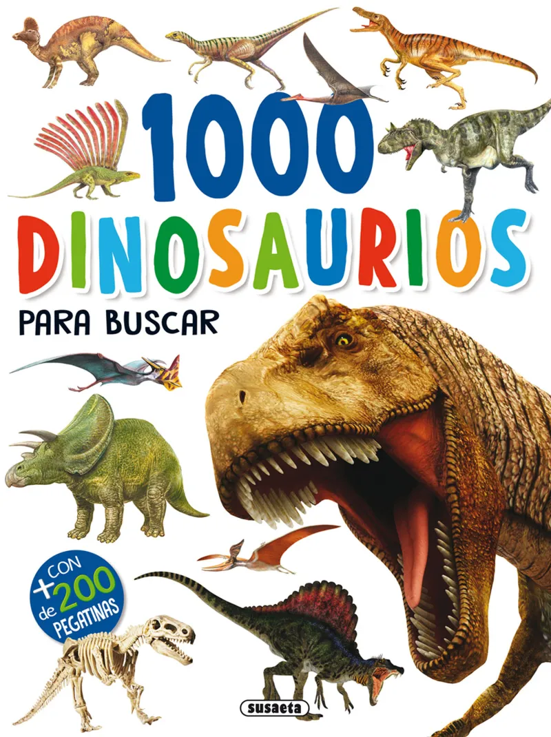 1000 Dinosaurios para buscar