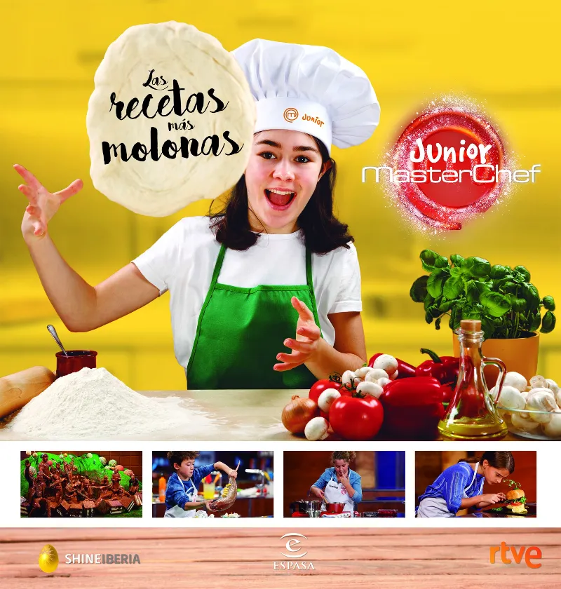 RECETAS MAS MOLONAS, LAS -MASTERCHEF JUNIOR-