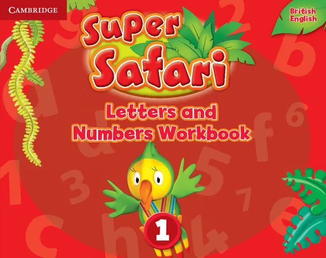 SUPER SAFARI 1 LETTERS AND NUMBERS WB