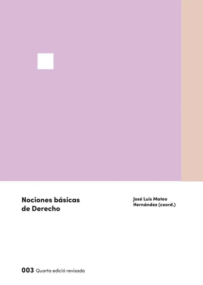 NOCIONES BASICAS DE DERECHO