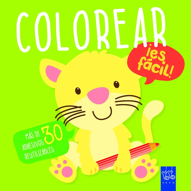 Colorear ¡es fácil! Tigre