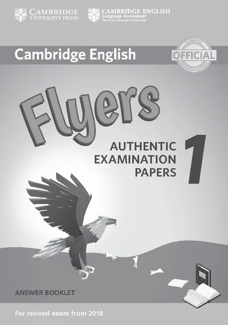 YLE CAMBRIDGE FLYERS 2018 1 ANSWER BOOKLET