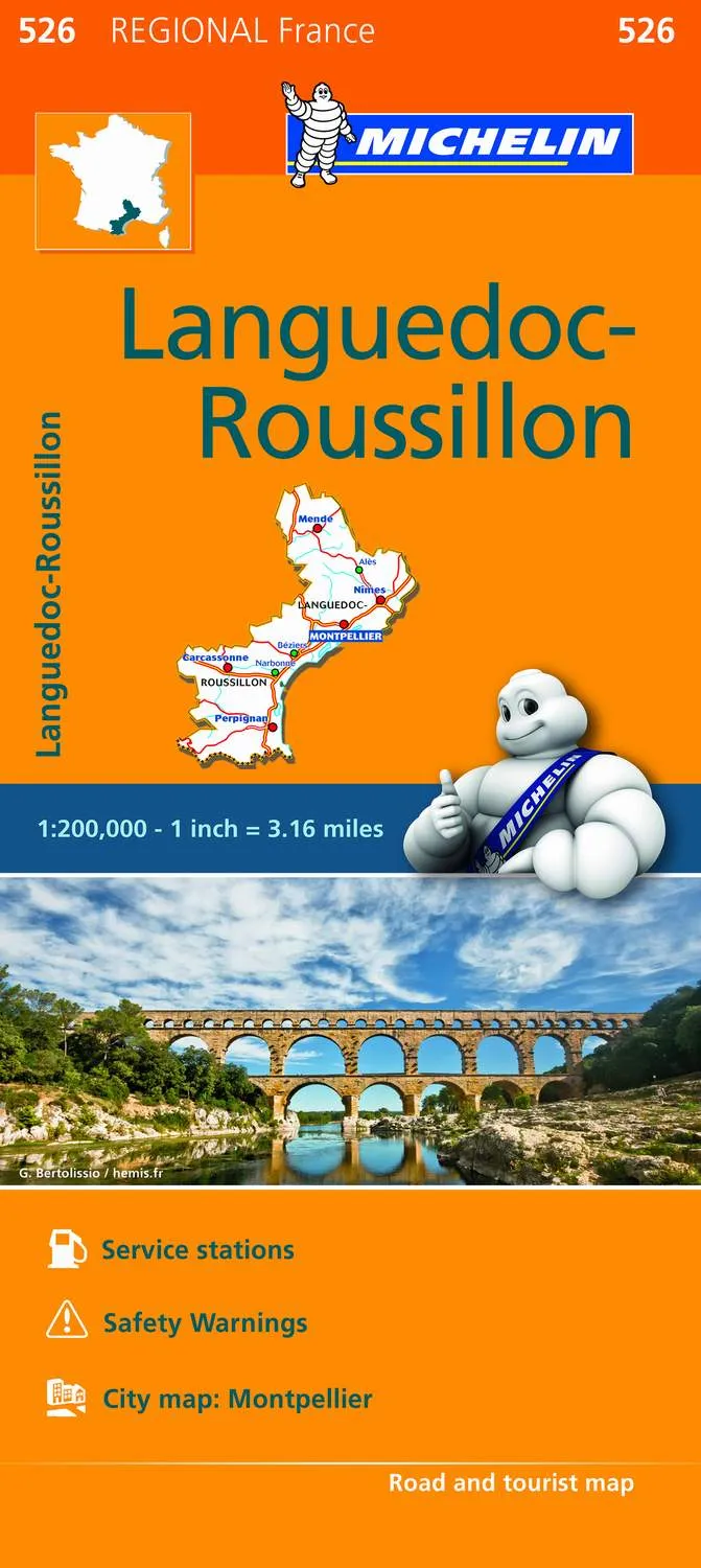 Mapa Regional Languedoc-Roussillon