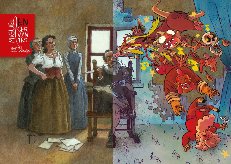 MIGUEL EN CERVANTES: EL RETABLO DE LAS MARAVILLAS