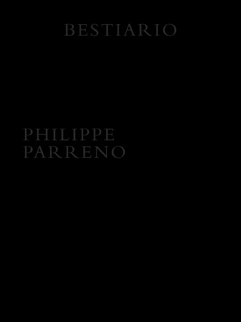 Cuaderno de Artista Philippe Parreno: