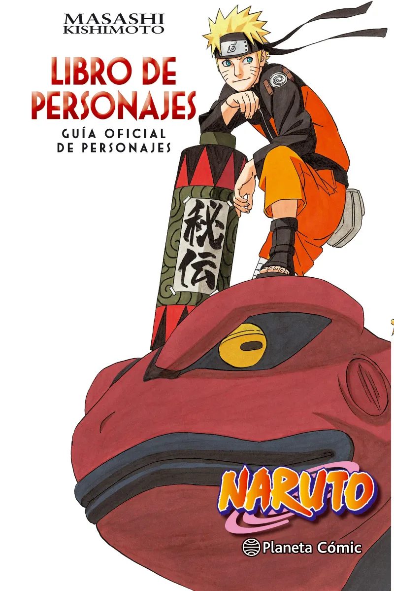 Naruto Guía Libro de personajes