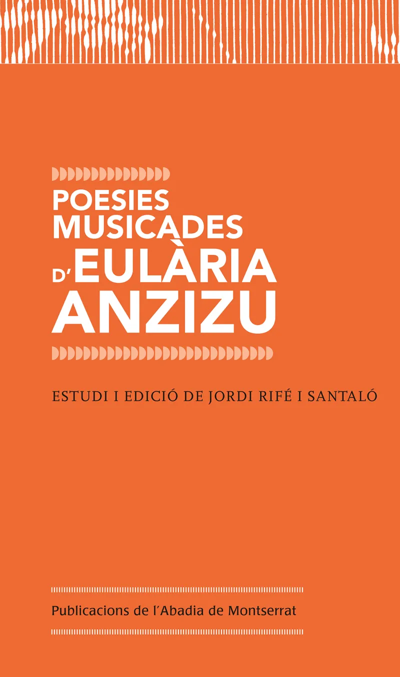 Poesies musicades d'Eulària Anzizu