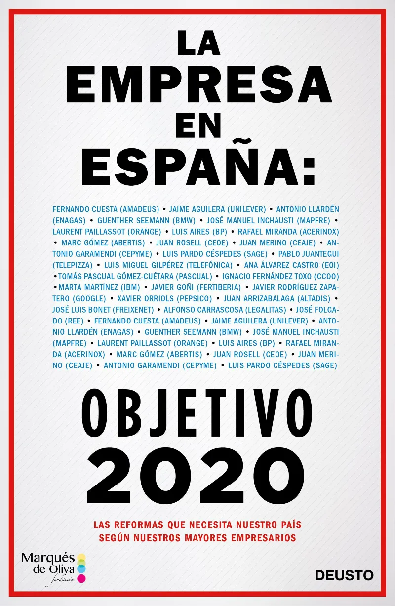 EMPRESA EN ESPAÑA OBJETIVO 2020, LA