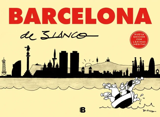 BARCELONA DE BLANCO -NUEVA ED. CON LAMINAS INEDITAS-