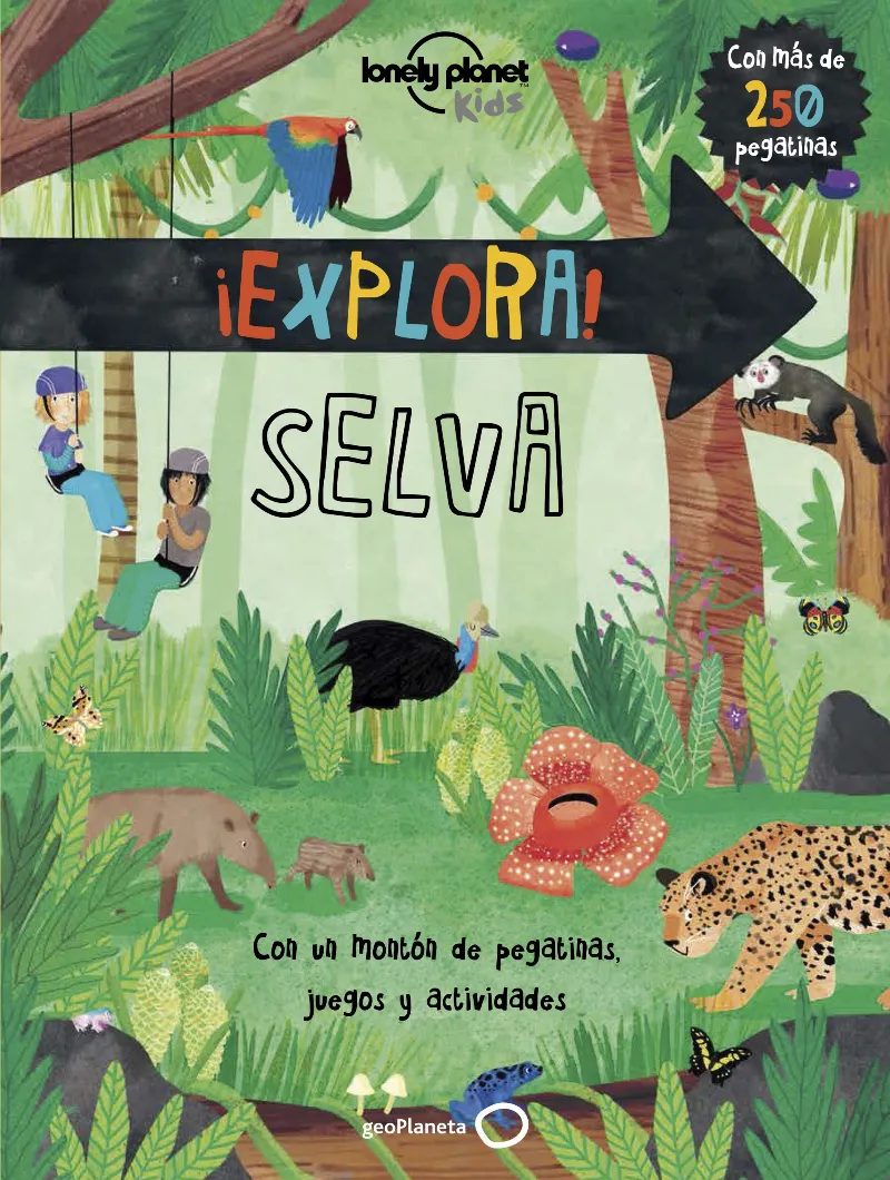 EXPLORA SELVA -250 PEGATINAS-