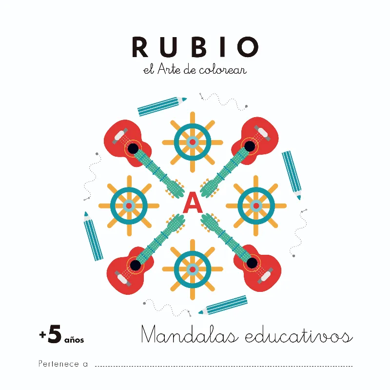 RUBIO EL ARTE DE COLOREAR