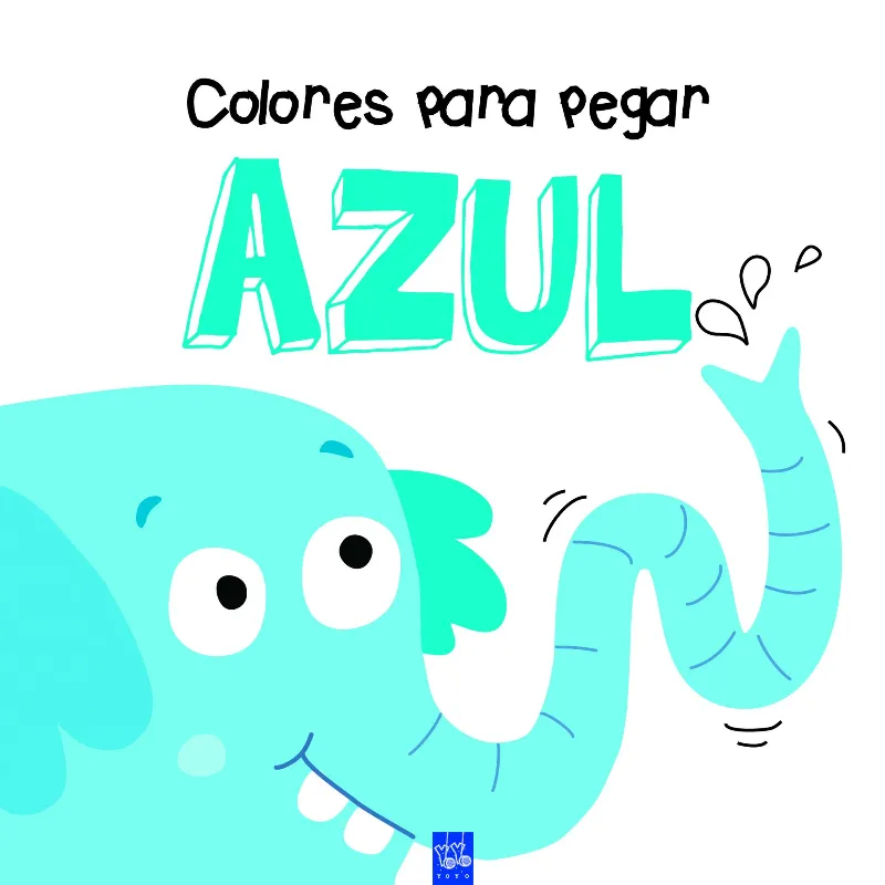 COLORES PARA PEGAR -AZUL-