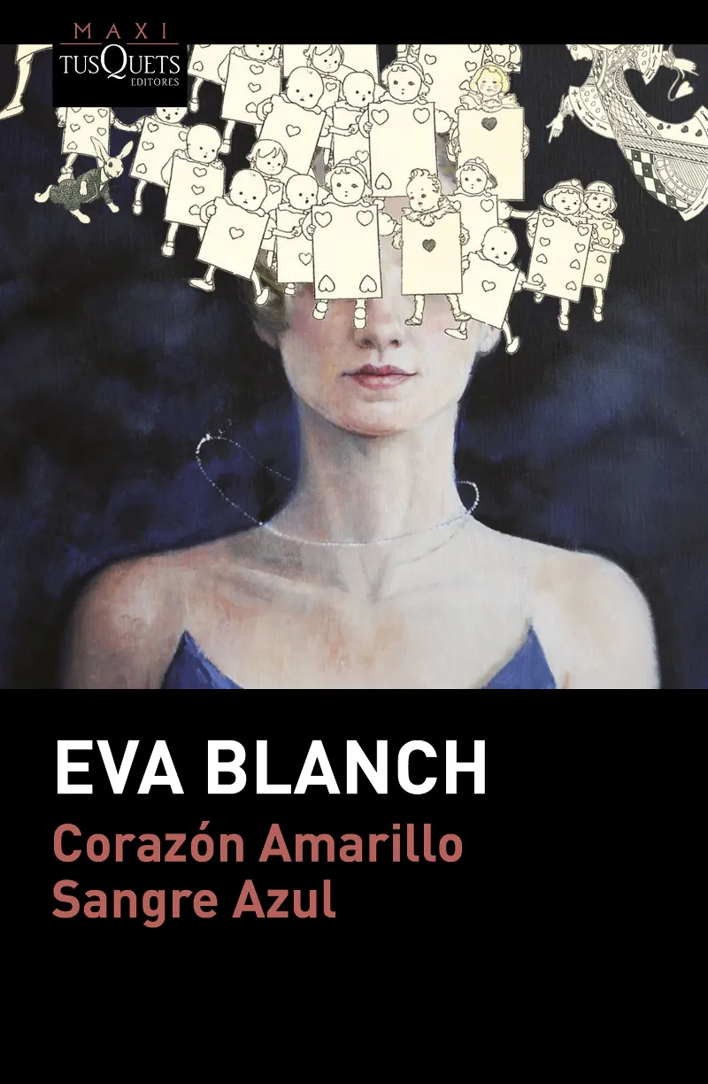 CORAZON AMARILLO SANGRE AZUL -BUTXACA-
