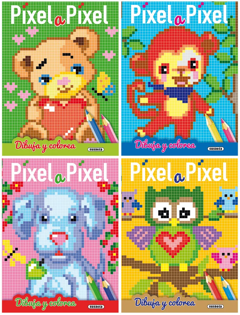 Pixel a pixel (4 títulos)