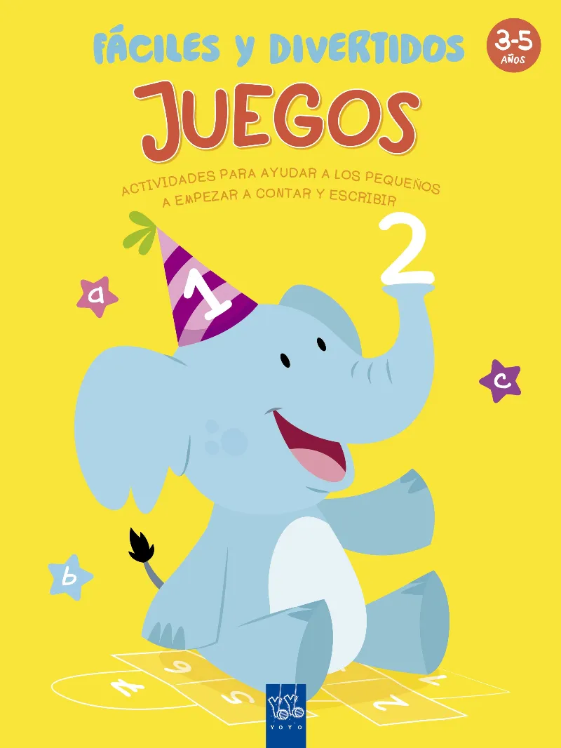 JUEGOS FACILES Y DIVERTIDOS 3-5 AÑOS