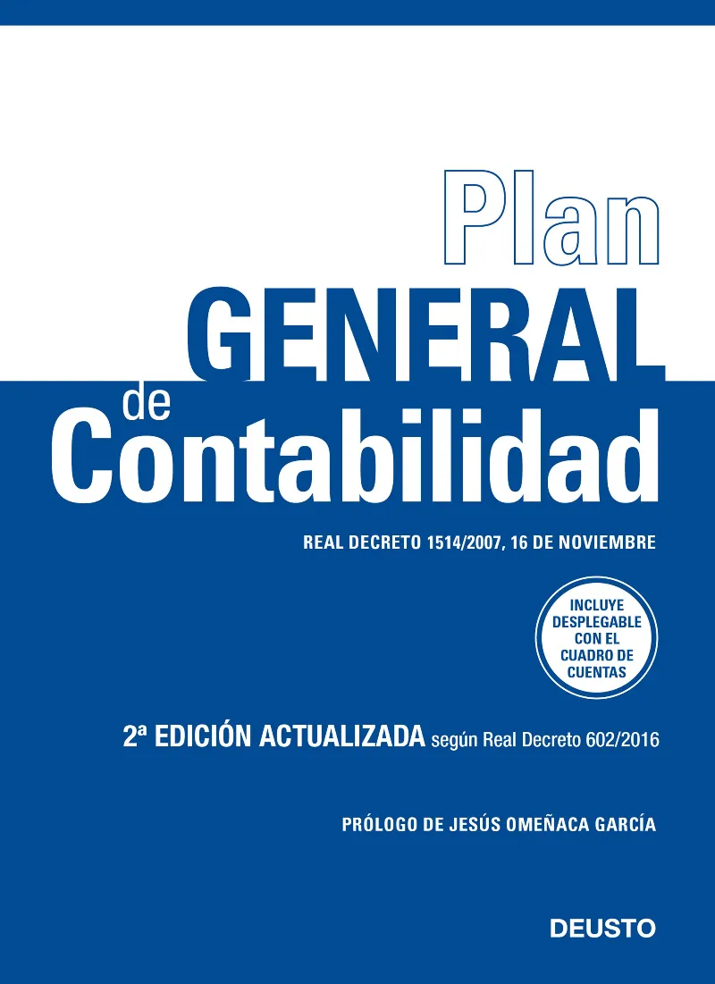 PLAN GENERAL DE CONTABILIDAD -REAL DECRETO 1514/2007 16 DE NOVIEMBRE