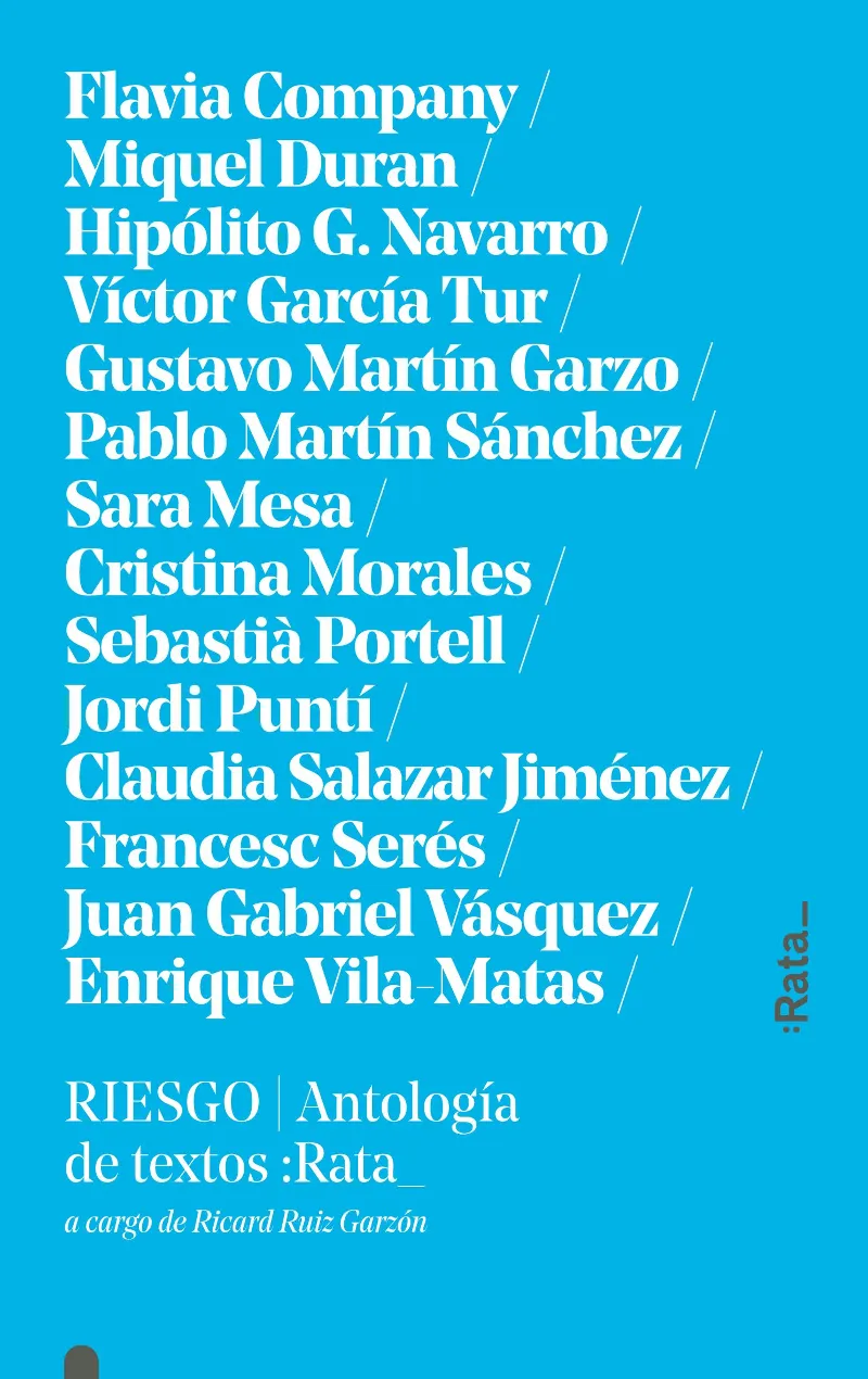 RIESGO -ANTOLOGIA DE TEXTOS RATA_
