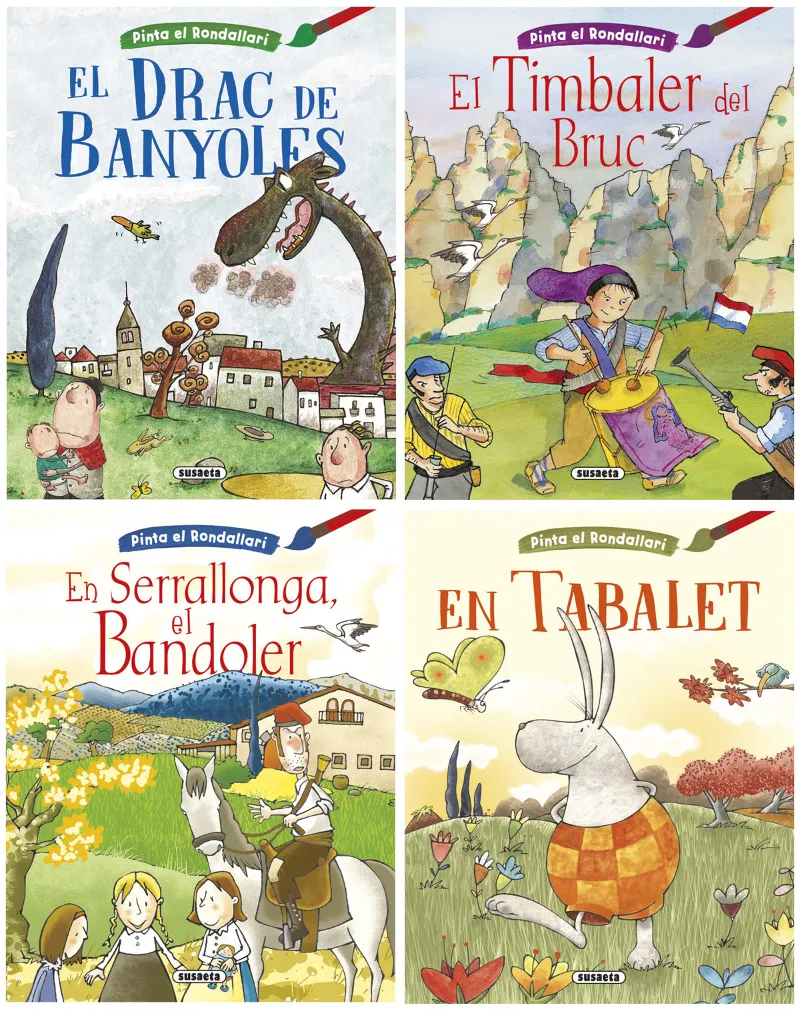 Pinta el Rondallari (4 títols)