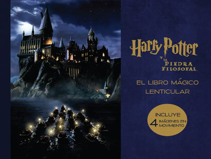HARRY POTTER Y LA PIEDRA FILOSOFAL -LIBRO MAGICO LENTICULAR-