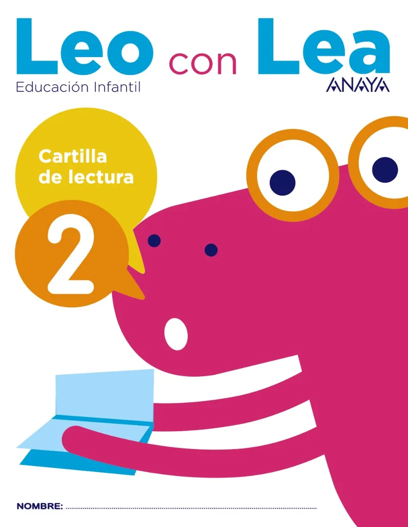 LEO CON LEA. CARTILLA DE LECTURA 2.