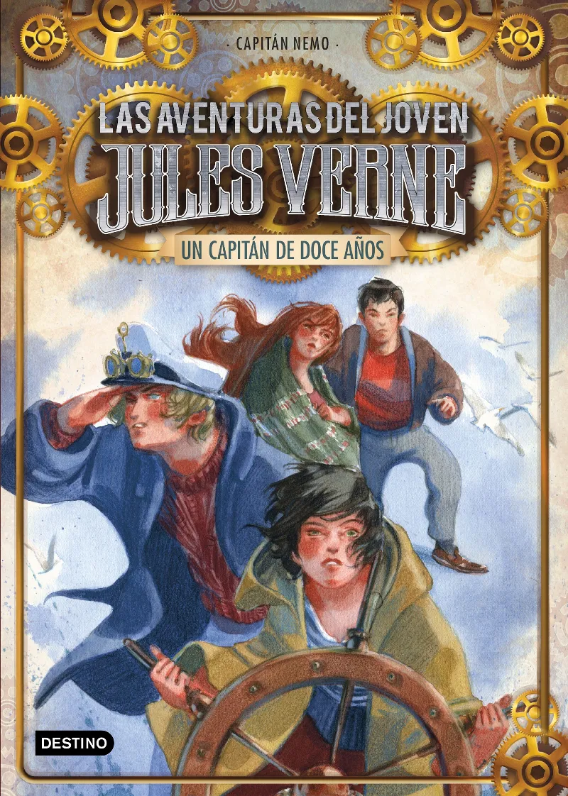 AVENTURAS DEL JOVEN JULES VERNE 6 , LAS UN CAPITAN DE DOCE AÑOS