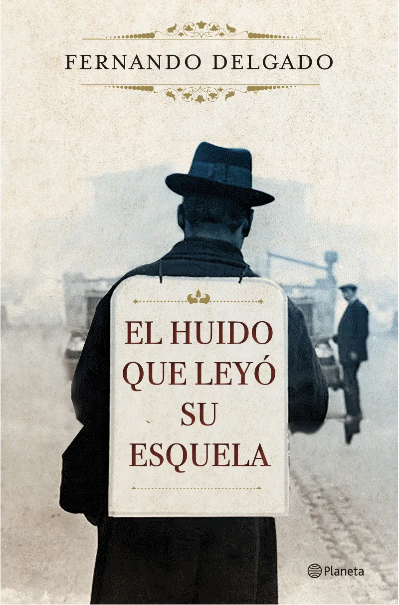 HUIDO QUE LEYO SU ESQUELA,EL