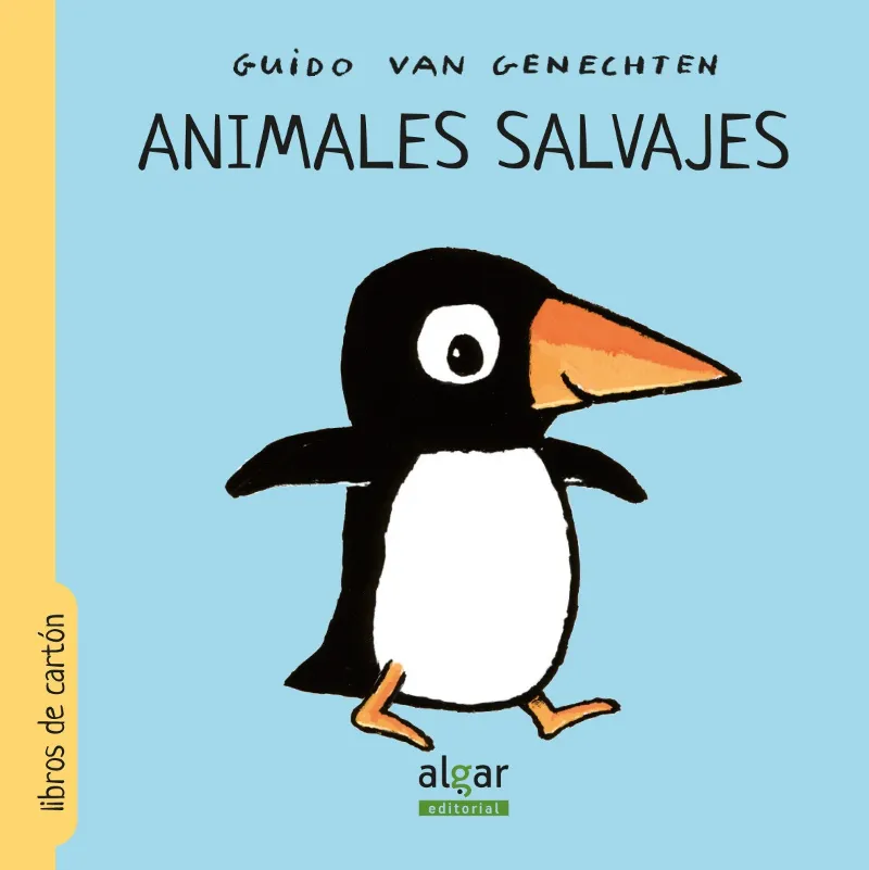 ANIMALES SALVAJES(CARTÓN LETRA IMPRENTA)