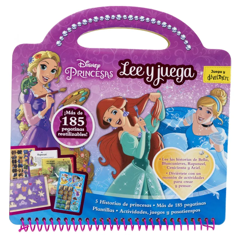DISNEY PRINCESAS LEE Y JUEGA