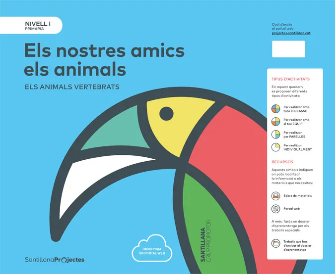 NOSTRES AMICS ANIMALS CAT ED17-NIVELL I