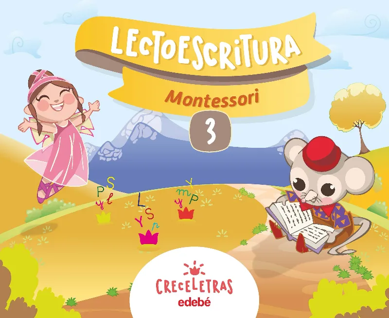 CUAD LECTOESCRITURA 3 MONTESSORI (CAS)