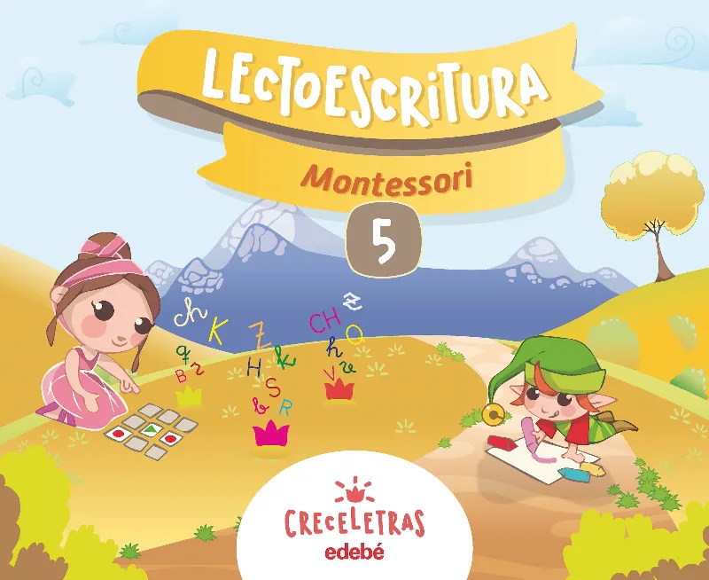CUAD LECTOESCRITURA 5 MONTESSORI (CAS)