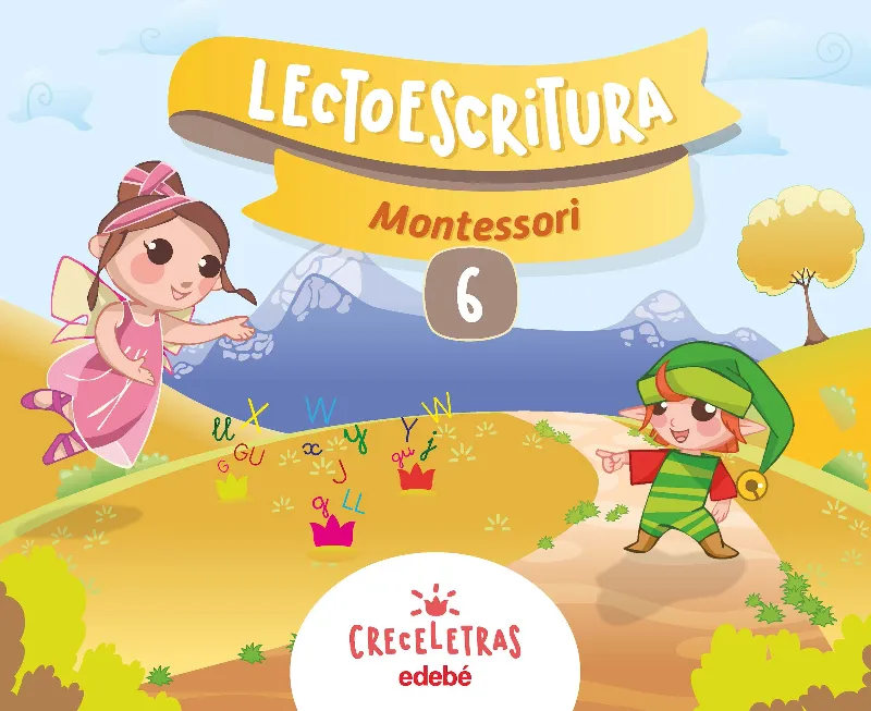 CUAD LECTOESCRITURA 6 MONTESSORI (CAS)