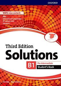 SOLUTIONS 3ED PRE-INT B1 SB