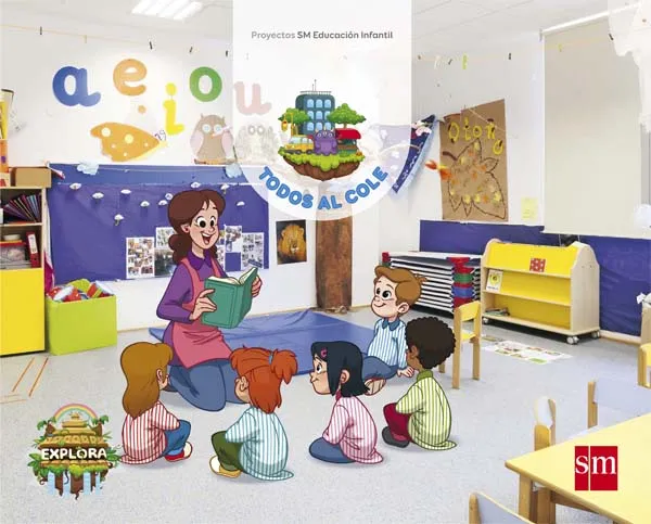 PROYECTO EXPLORA. TODOS AL COLE 3 AÑOS 1ER TRIMESTRE 17