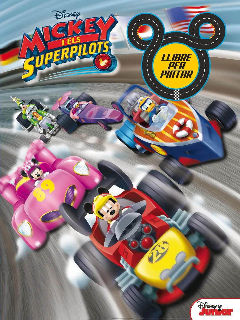 MICKEY I ELS SUPERPILOTS LLIBRE PER PINTAR