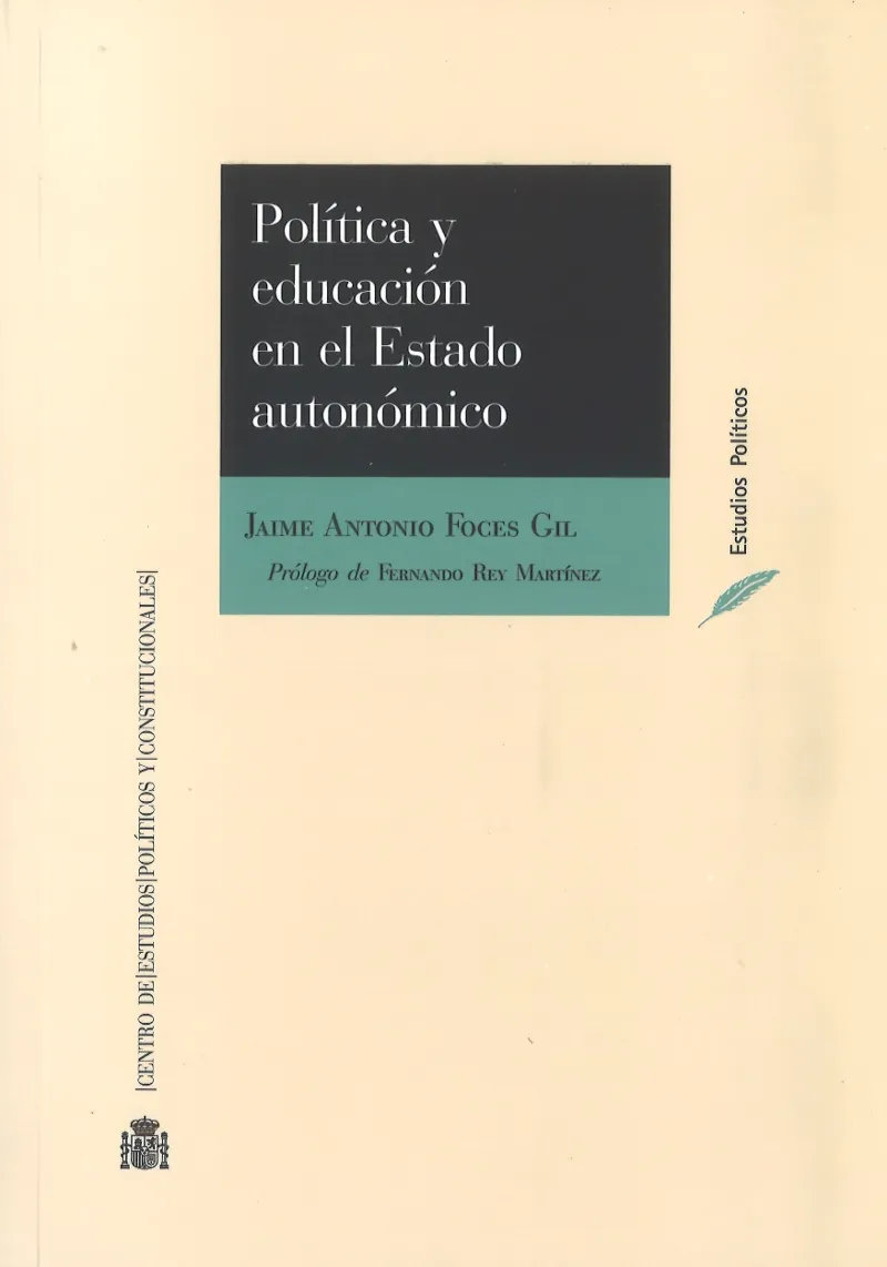 POLITICA Y EDUCACION EN EL ESTADO AUTONOMICO