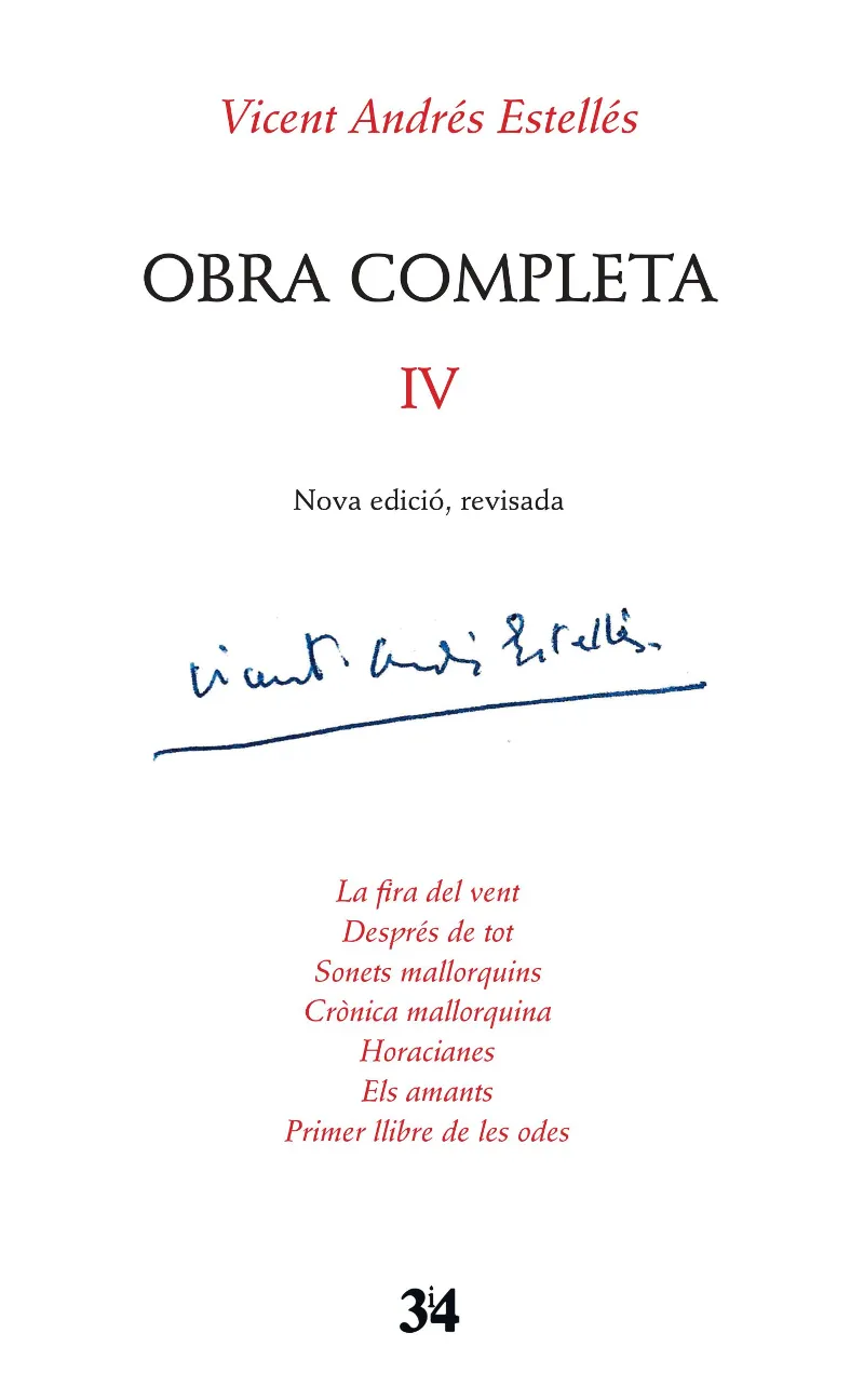 OBRA COMPLETA IV
