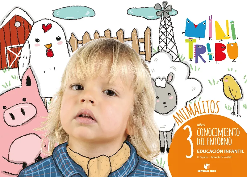 CONOCIMIENTO DEL ENTORNO P3-MINI TRIBU-ANIMALITOS