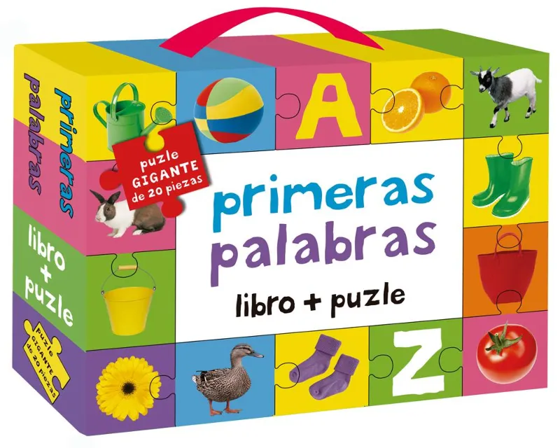 PRIMERAS PALABRAS -LIBRO + PUZLE -