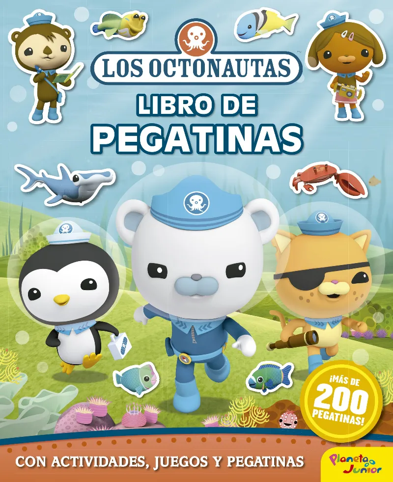 OCTONAUTAS, LOS LIBRO DE PEGATINAS