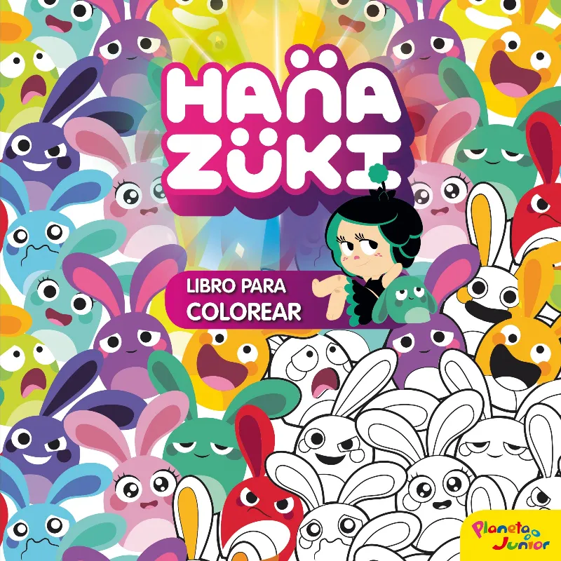 HANZUKI LIBRO PARA COLOREAR