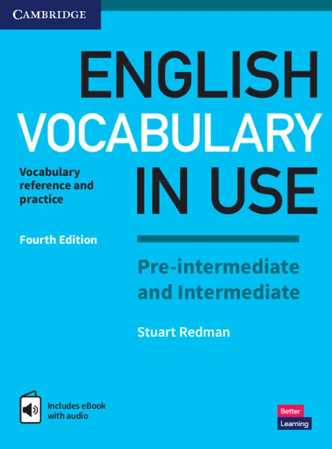 ENGLISH VOCABULARY IN USE PRE INTERMEDIATE AND INTERMEDIATE + KEY 3 ED