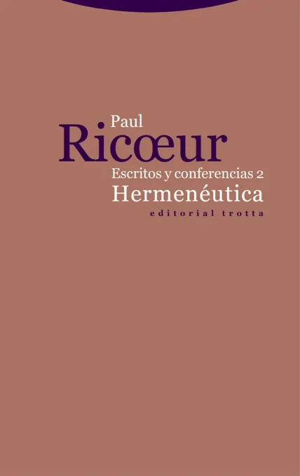 HERMENEUTICA - ESCRITOS Y CONFERENCIAS 2-