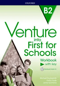 VENTURE FIRST FOR SCHOOLS B2 WORKBOOK WITH KEY PACK