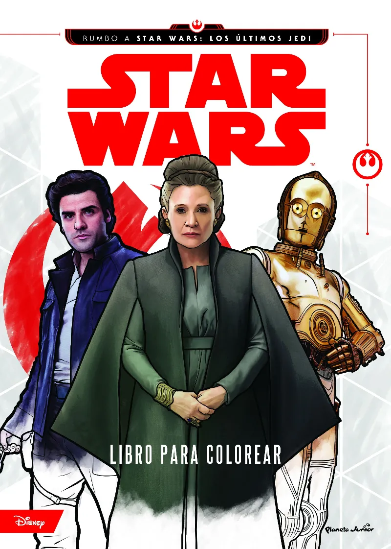 STAR WARS -LOS ULTIMOS JEDI - LIBRO COLOREAR-
