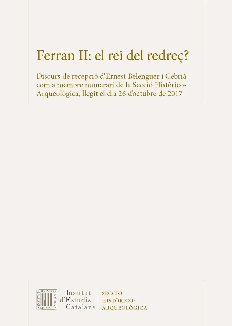 Ferran II : el rei del redreç?